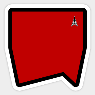 Space Force: The Next Generation Command Division Uniform Sticker